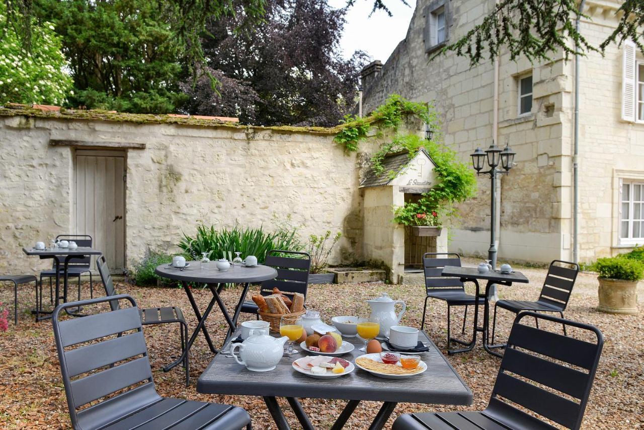 Logis Manoir De La Giraudiere Beaumont-en-Véron المظهر الخارجي الصورة